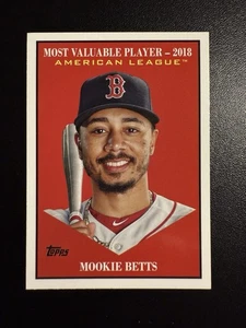2025 Topps Update Series - Mookie Betts MV-11 - Most Valuable Player - Red Sox - Picture 1 of 2