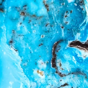 GS934 High Blue Smokey Kingman turquoise rough slabs 90.5gr, lapidary, cabbing - Picture 1 of 10