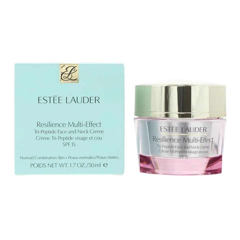 Estee Lauder Resilience Multi-Effect Tri-Peptide Face And Neck Cream SPF15 50ml - Image 1 of 1