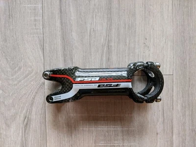 FSA OS-99 CSI Carbon/Alloy Stem – 90mm, ±6°, 31.8mm, Titanium Bolts, 116 grams - Image 1 of 4