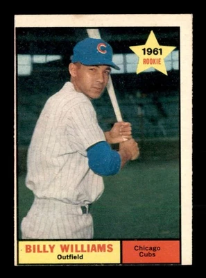 1961 Topps #141 Billy Williams RC VGEX X3571598 Foto 1 de 3
