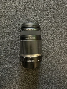Canon EF-S 55-250mm f/4-5.6 Zoom Lens with Image Stabilizer - Picture 1 of 6
