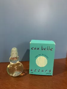 Eau belle de Azzaro 0.14 fl oz Mini EDT Splash NIB - Picture 1 of 1