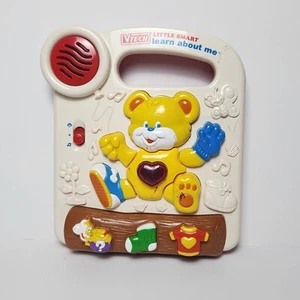 Vtech Little Smart Learn About Me Bear Toy Talking, Musical, Light up - Picture 1 of 7