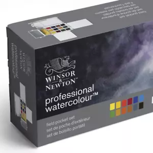 Winsor & Newton Professional Watercolour Field Pocket Set (14pc) - Picture 1 of 3