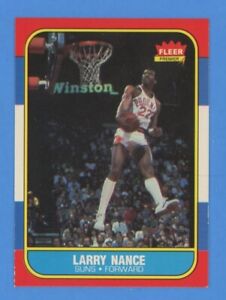 1986 Fleer Basketball # 78 Larry Nance Phoenix Suns (RC) (MINT) (Free Shipping)