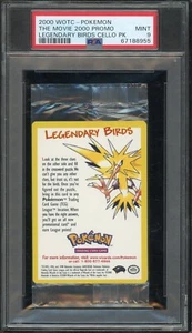 PSA 9 Pokemon Uccellini Leggendari Come Nuovi Promo - Foto 1 di 2