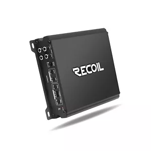 Recoil DI550.4 Full-Range Class-D 4-Channel Car Audio Amplifier, Bridgeable - Picture 1 of 6
