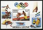 Feuille souvenir jamais charnière Sierra Leone 1984 Scott # 617 comme neuf