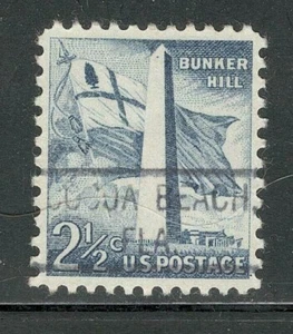Sc # 1034 ~ 2 1/2 cent Liberty Issue, Precancel, COCOA BEACH FLA. - Picture 1 of 2