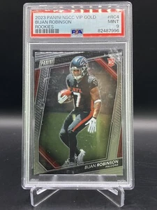 2023 Panini Bijan Robinson National Convention VIP Gold Pack Rookies #4 SP PSA 9 - Picture 1 of 2