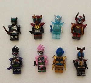 8 x Kamen Rider minifigures - Masked Rider Kabuto, Ex-Aid, Grease, Ooo, Birth - Picture 1 of 10