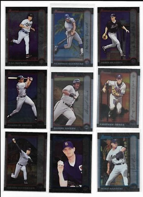 1999 Bowman INTERNATIONAL Pick-A-Parallel Ripken Vlad Guerrero Bonds Chipper +++ - Image 1 of 4