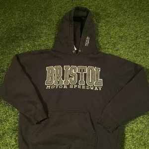 Vintage Navy Bristol Motor Speedway Hoodie - Bild 1 von 6