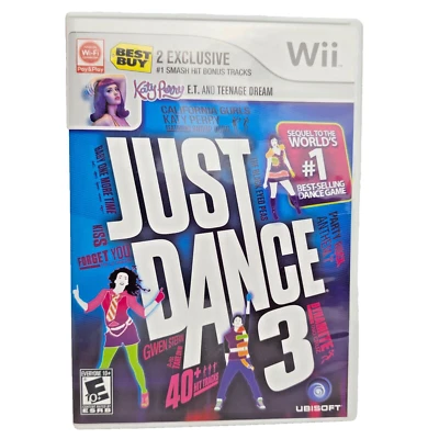 Just Dance 3 Game for Nintendo Wii - Tested - Image 1 of 4