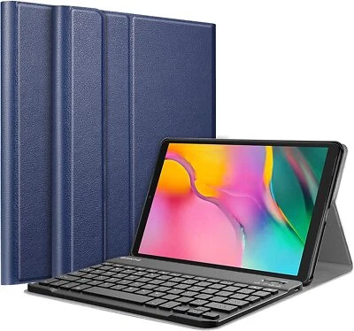 For Samsung Galaxy Tab A 10.1 2019 SM-T510 Slim Stand Cover Detachable Keyboard - Image 1 of 4