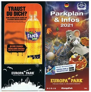 EUROPA PARK Parkplan & Infos 2021 Halloween in Deutsch Neu #14 - Bild 1 von 2