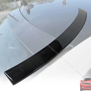 Fit For Mercedes Benz W204 OE type C-Class Sedan Rear Roof Spoiler Carbon Fiber - Picture 1 of 1