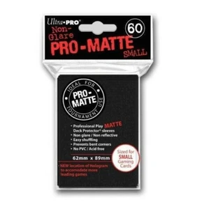 Ultra Pro 60 pochettes Deck Protector Pro-Matte cartes Small 62x89 mm Noir 84021 - Imagen 1 de 1
