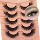 Natural Wispy Fox Eye Lashes 18mm Fluffy Mink Lashes 5 Pairs (ONLY FALSE LASHES)