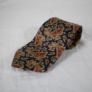 BURBERRY London Seidenkrawatte Paisley Art Deco 56" 3,75" - Bild 1 von 5