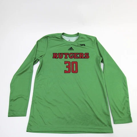 Rutgers Scarlet Knights adidas Practice Jersey - Soccer Men's Green Used Cover