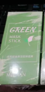 4 GREEN Mask Stick Meidian for men or women 1.35 oz Oil Control Clean Pore - Picture 1 of 3