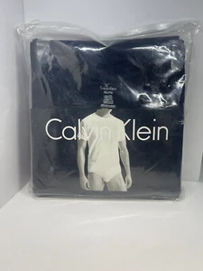 Calvin Klein Men's 3-Pack 100 % Cotton Short Sleeve Crew Neck T-Shirt Black Nwt - Picture 1 of 8