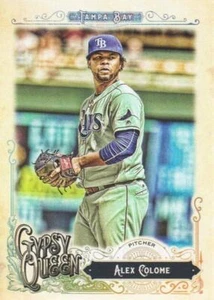 2017 Topps Gypsy Queen #278 Alex Colome NM-MT Rays - Picture 1 of 2