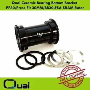 Quai Ceramic Bearing Bottom Bracket PF30/Press Fit 30MM/BB30-FSA SRAM Rotor - Picture 1 of 3