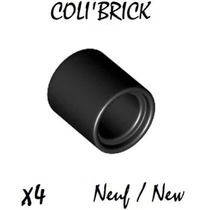 Lego 18654 - 4x Technic Liftarm Thick 1x1 Spacer - Noir / Black - NEW - Imagen 1 de 1
