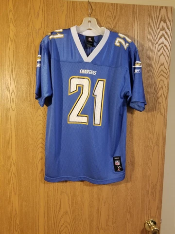 LaDainian Tomlinson #21 San Diego Chargers Reebok Jersey Youth XL/Adult S EUC Cover