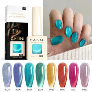 CANNI Hema Free Galaxy Gaze Cat Eye Nail Gel Polish Soak Off UV LED Varnish 9ml - Picture 1 of 37