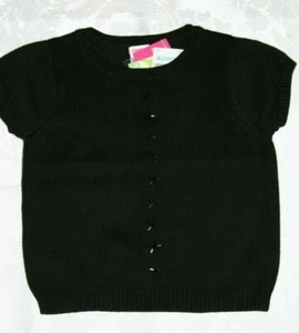 Gymboree PRIM and PROPER Black Dressy Sweater Top NWT 4 - Picture 1 of 1