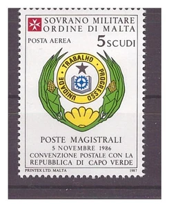SMOM 1987 - CONVENZIONI CAPO VERDE NUOVO ** MNH - Imagen 1 de 1