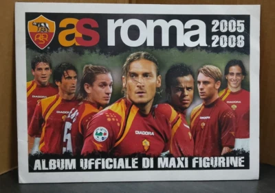 ALBUM FIGURINE AS ROMA 2005/06 MAXI FIGURINE COMPLETO - Immagine 1 di 4