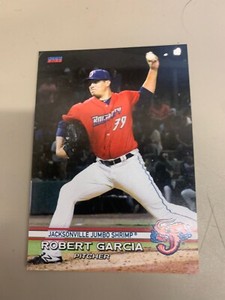 Robert Garcia Card 2022 Jacksonville Jumbo Shrimp Team Card
