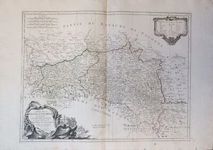 SANTINI PAOLO (1729 - 1793) CARTE DE LA POLOGNE AUTRICHIENNE CONTENANT LA RUSSI - Imagen 1 de 1
