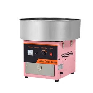 Commercial Electric Party Candy Floss Machine Cotton Candyfloss Sugar Maker Pink - Picture 1 of 6