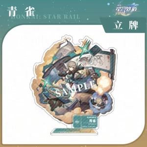 Honkai: Star Rail Qingque Desktop Decorate Acrylic Standing Sign Fine Gift Card - Picture 1 of 2