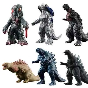 Godzilla 4" Vinyl Figure Assortment Box 10 Packs Bandai 2024 Sealed Case - Picture 1 of 8