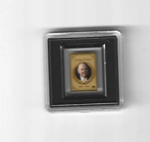 Gold - Tschad 3000 Francs Kanzler Ludwig Erhard 1/1000 Unze 999er Gold - Imagen 1 de 2