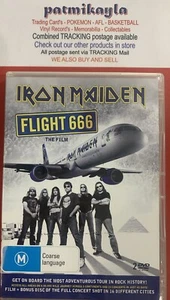 Iron Maiden Flight 666 The Film 2 DVD Set Rock Metal Music - Picture 1 of 4