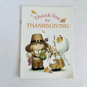 Vintage Ruth Morehead "Thank you for Thanksgiving" Illustrated Book 1989 PB - Picture 1 of 14