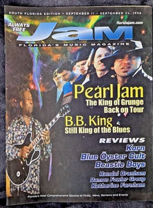 Jam Magazine September 1998 Pearl Jam BB King Korn Blue Oyster Beastie Boys - Bild 1 von 7