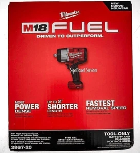 2967-20 M18 Fuel 18V 1/2" High Torque Impact Wrench - Picture 1 of 12