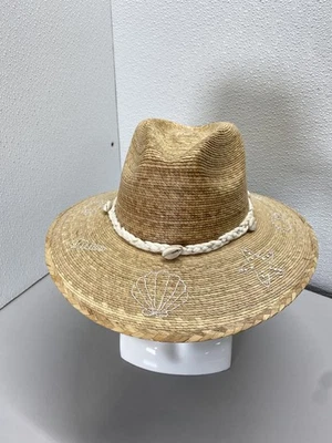 Шляпа Corazon Playero женская Salty Vibes пляжная натуральная для хранения ракушек размер M - Изображение 1 из 4