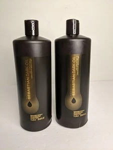 2x SEBASTIAN DARK OIL lightweight Shampoo 33.8 OZ Authentic Fragrance - Picture 1 of 7