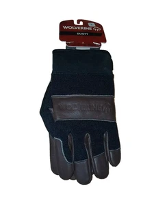 Wolverine Dusty Leather/Polyester Gloves Men's size Large NWT ☆ USA ☆ Free Shipn - Picture 1 of 4