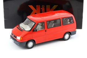 1:18 KK-Scale VW T4 Caravelle Bus 1992 Red - Foto 1 di 4